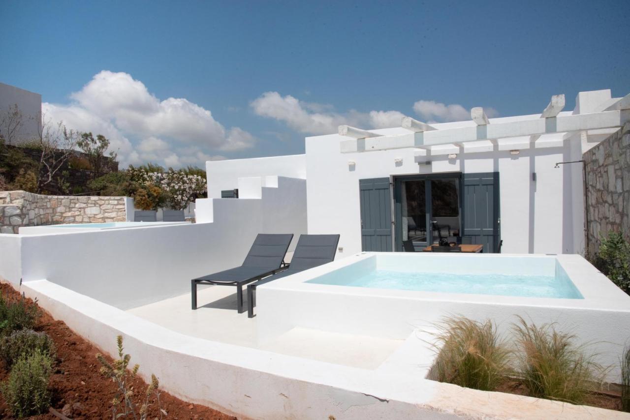 White New 1Bd House With Private Jacuzzi In Isterni Villa Isterni  Exterior foto